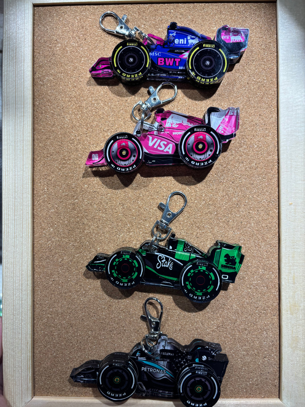 Car Magnet Keychain