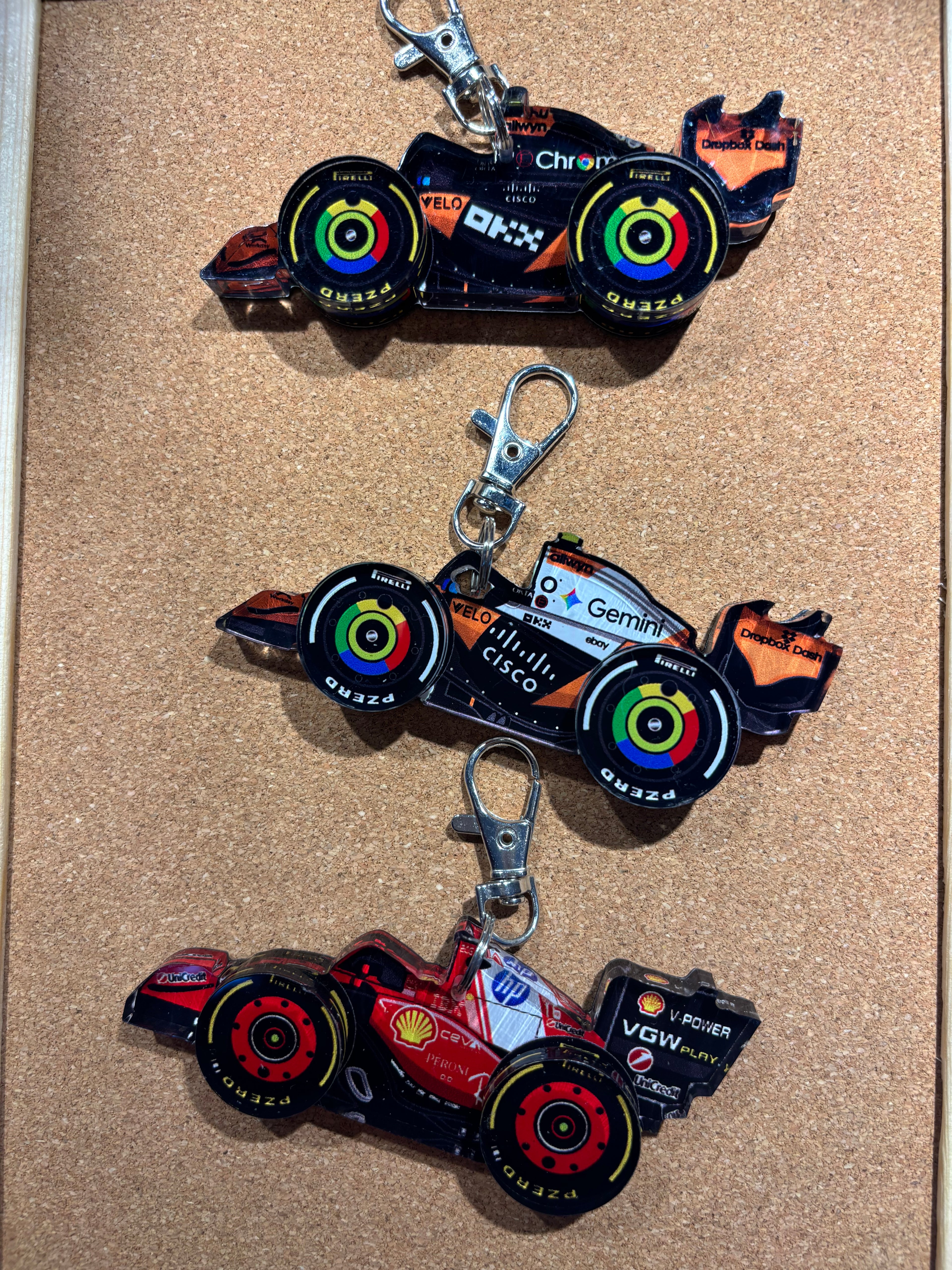 Car Magnet Keychain