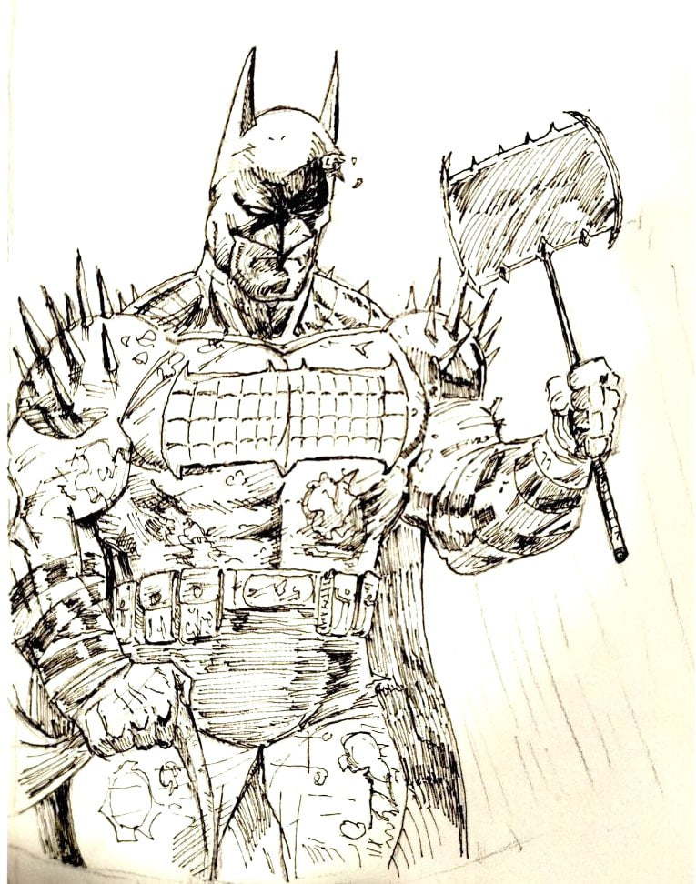 Absolute Batman A5 Print