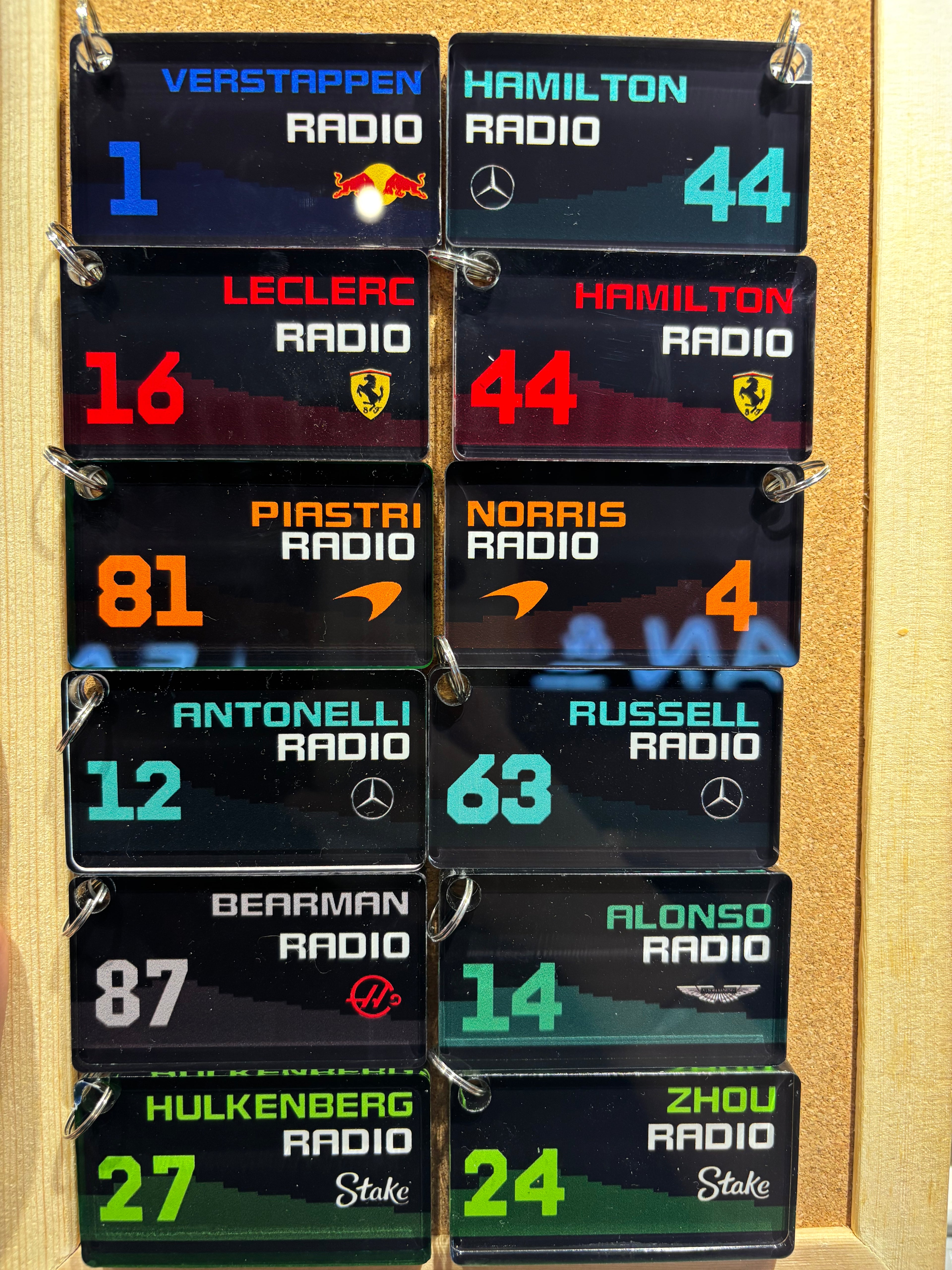 Radio Message Charms